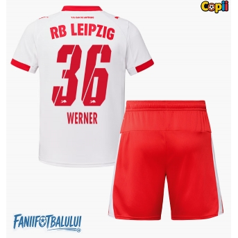 RB Leipzig Timo Werner #36 Echipament de Fotbal Replică 2025-26 Copii Acasa (+ Șorturi)